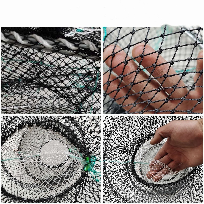 Crawfish trap wire metal frame crayfish trap fishing bait trap collapsible cast net