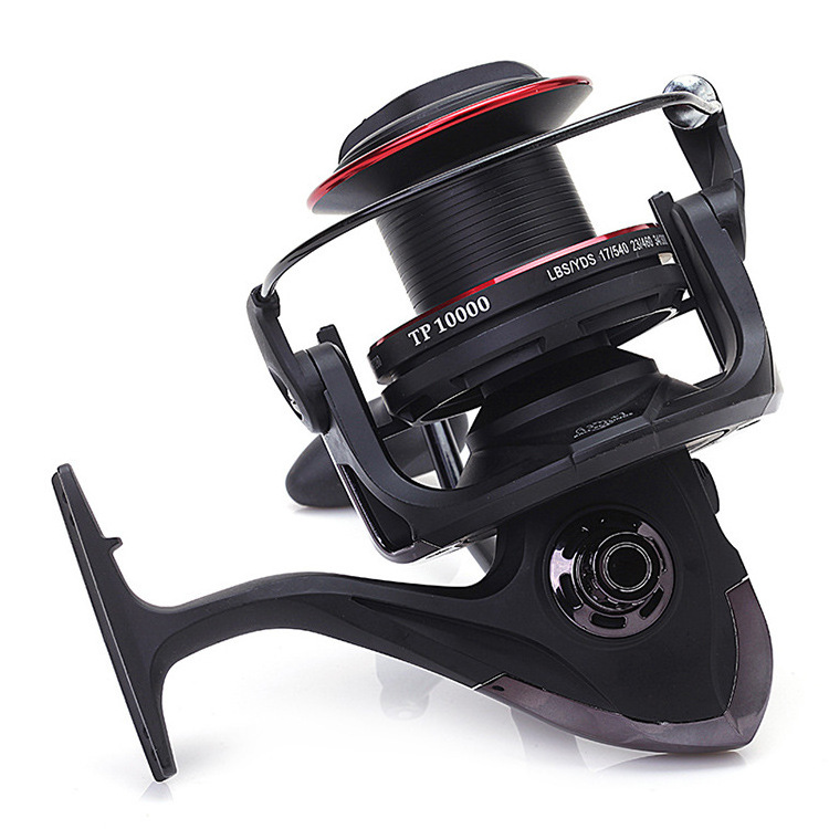 High Quality Wholesale Custom Cheap Long Throw Metal Large Spool Fishing Reel Spinning Reel