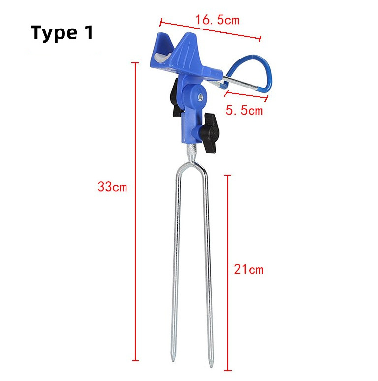 New Design Stainless Steel Fishing Rod Holder 360 Degrees  Free Positioning Support Bracket