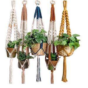 macrame plant hanger Crochet plant hangers Macrame Planter boho wall art decor vintage style - Thanksgiving Customized Macrame