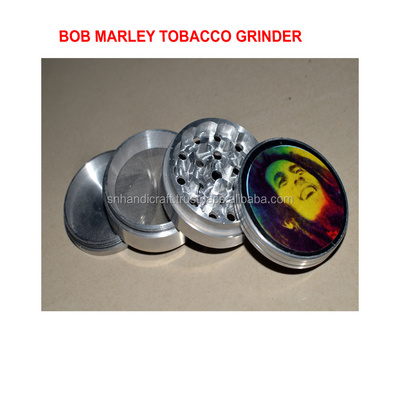 TOBACCO GRINDER ALUMINIUM HERB GRINDER HAND MULLER SPICE GRINDER