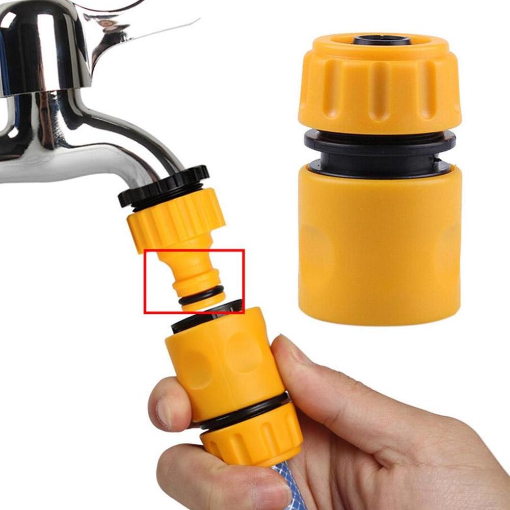 Garden Hose Quick Connector Plastic Water Hose End Adapters Quick Connect Lawn Mower Deck Wash,Part Nozzle Adapter