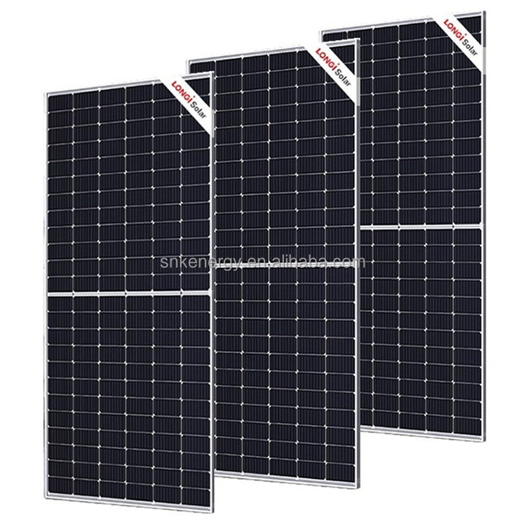 Himo7 LR7-72HGD N-Type Double-Glass PV Module 585W to 620W Half Cell Monocrystalline Silicon 600W Longi Solar Panel