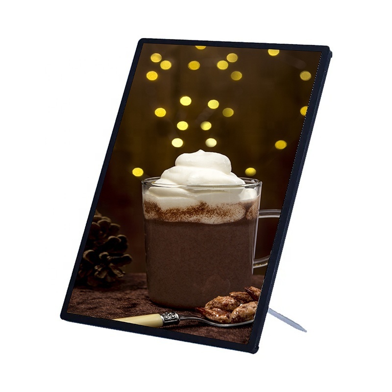 Ultra Thin Light Pad Portable LED L LED Wall Lightbox Menu Display Board Restaurant Advertising Light Box Ordering back lightbox