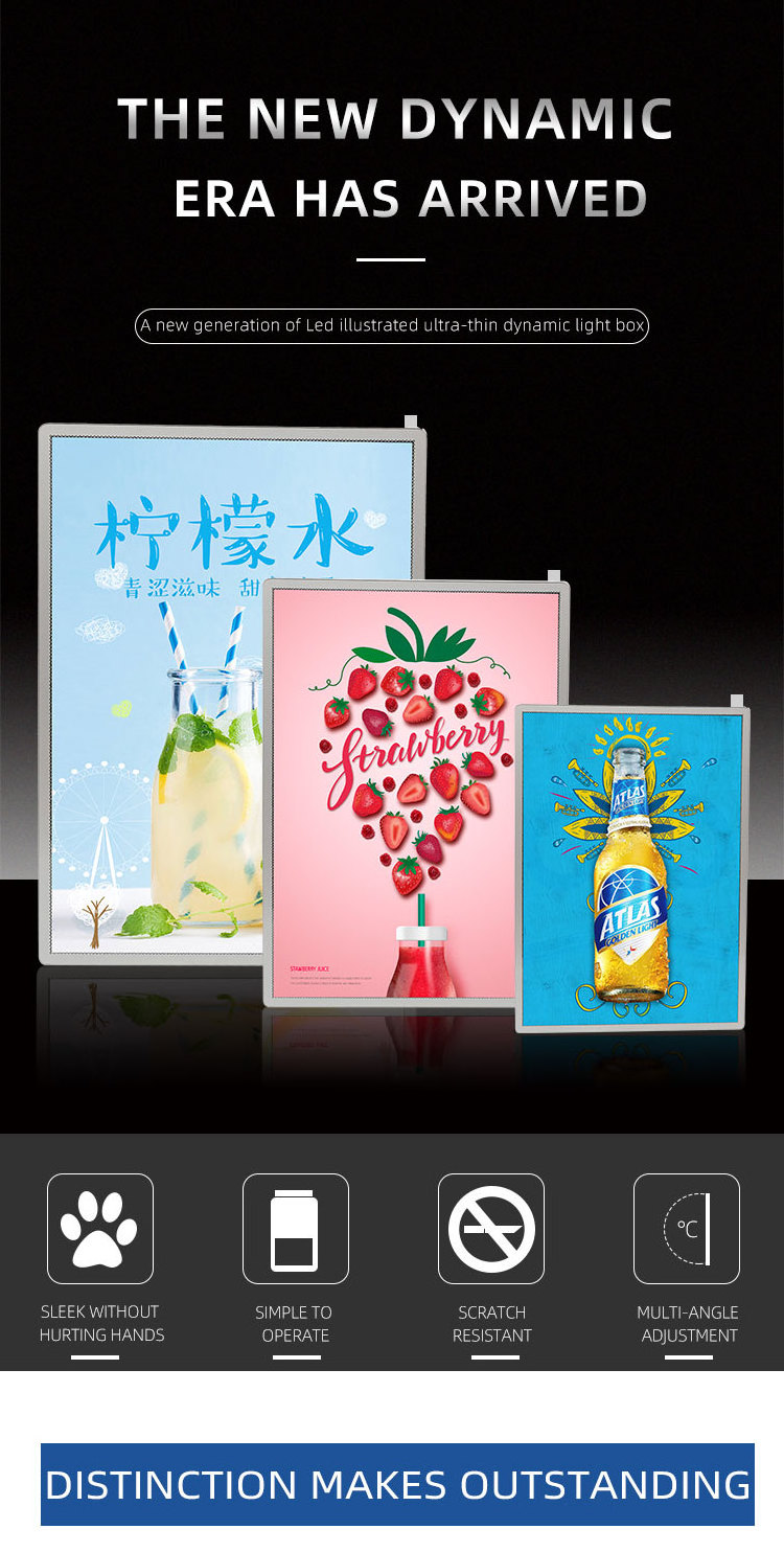 LED cinema lightbox for advertising display with print poster fabric advertising lightbox billboards light box sign