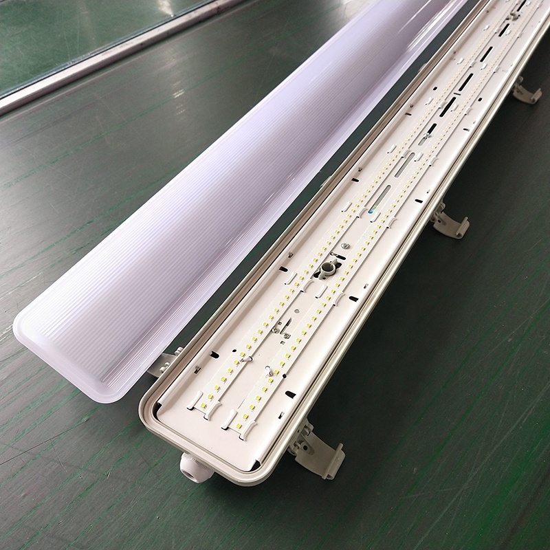 IP65  Tri-Proof LED Light Fixture 20W 40W 60W 100W White Surface Mount T10 Led Tubes