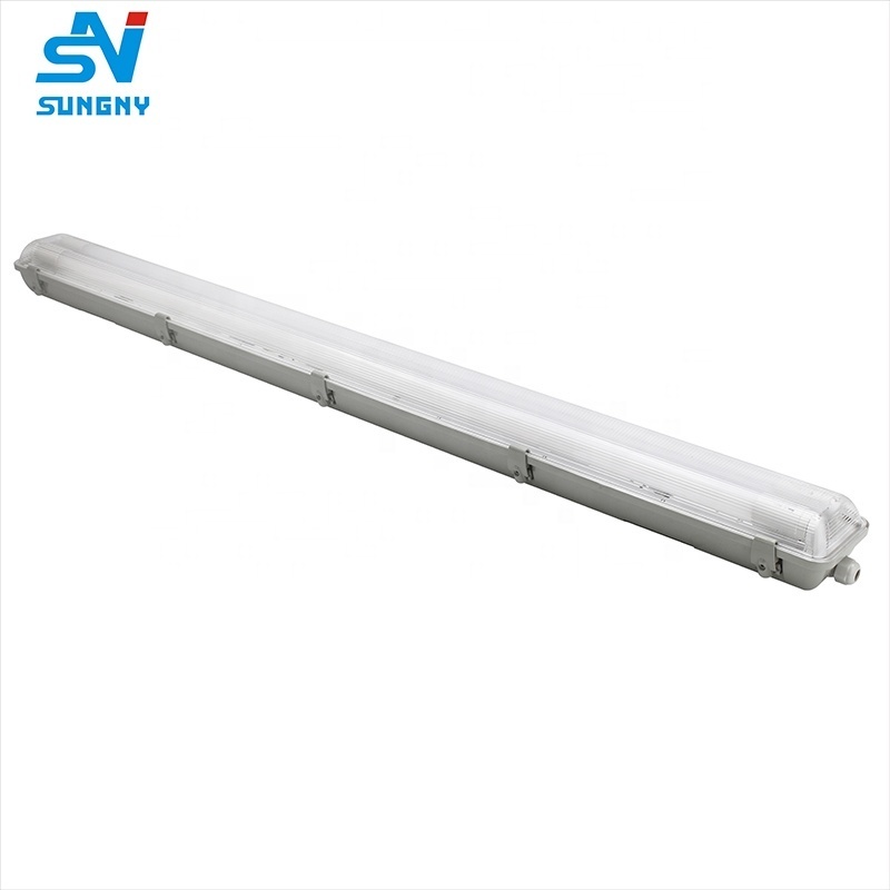 IP65  Tri-Proof LED Light Fixture 20W 40W 60W 100W White Surface Mount T10 Led Tubes