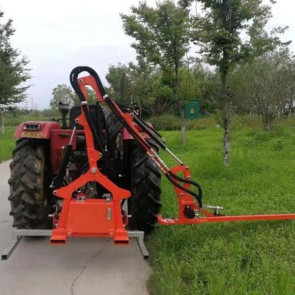 Farm   tractor  side Branch pruning machine tractor mounted tree cutter