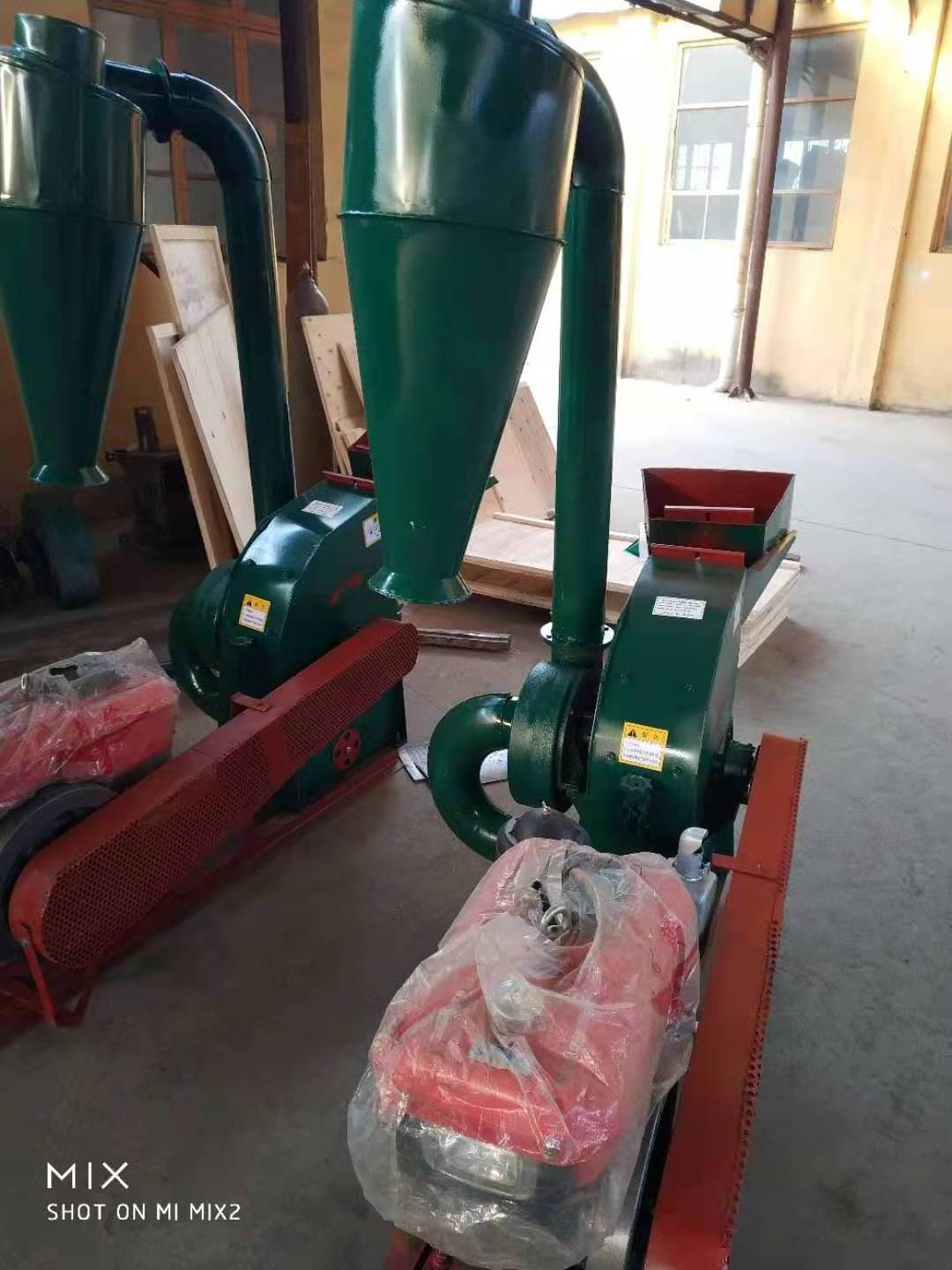 Feed processing corn,soybean,bran,and nut husking machine