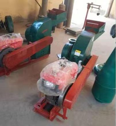 Feed processing corn,soybean,bran,and nut husking machine