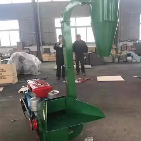 Feed processing corn,soybean,bran,and nut husking machine