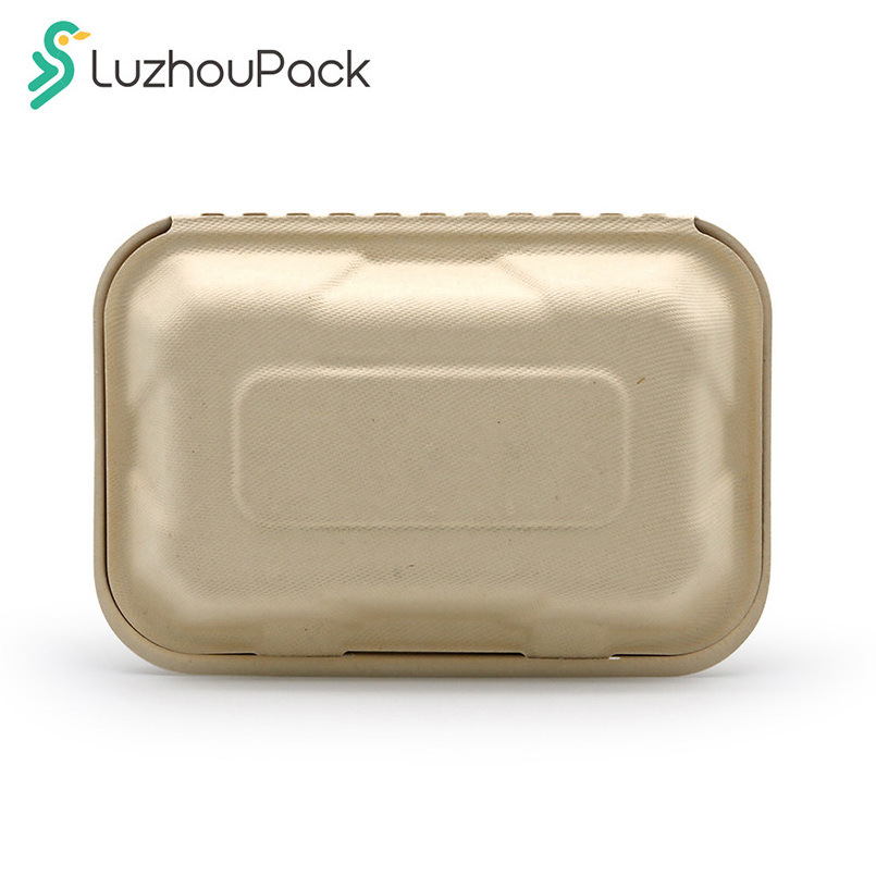 Wholesale Disposable Bento Boxes Environmentally Friendly Food Containers Biodegradable Lunch Box Sugarcane Bagasse