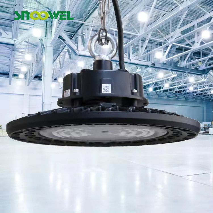 180-190lm/w, AC100-277V High Bay Light Industrial 80W LED UFO High Bay Light For Workshop And Residential Areas, SNOOWEL LED