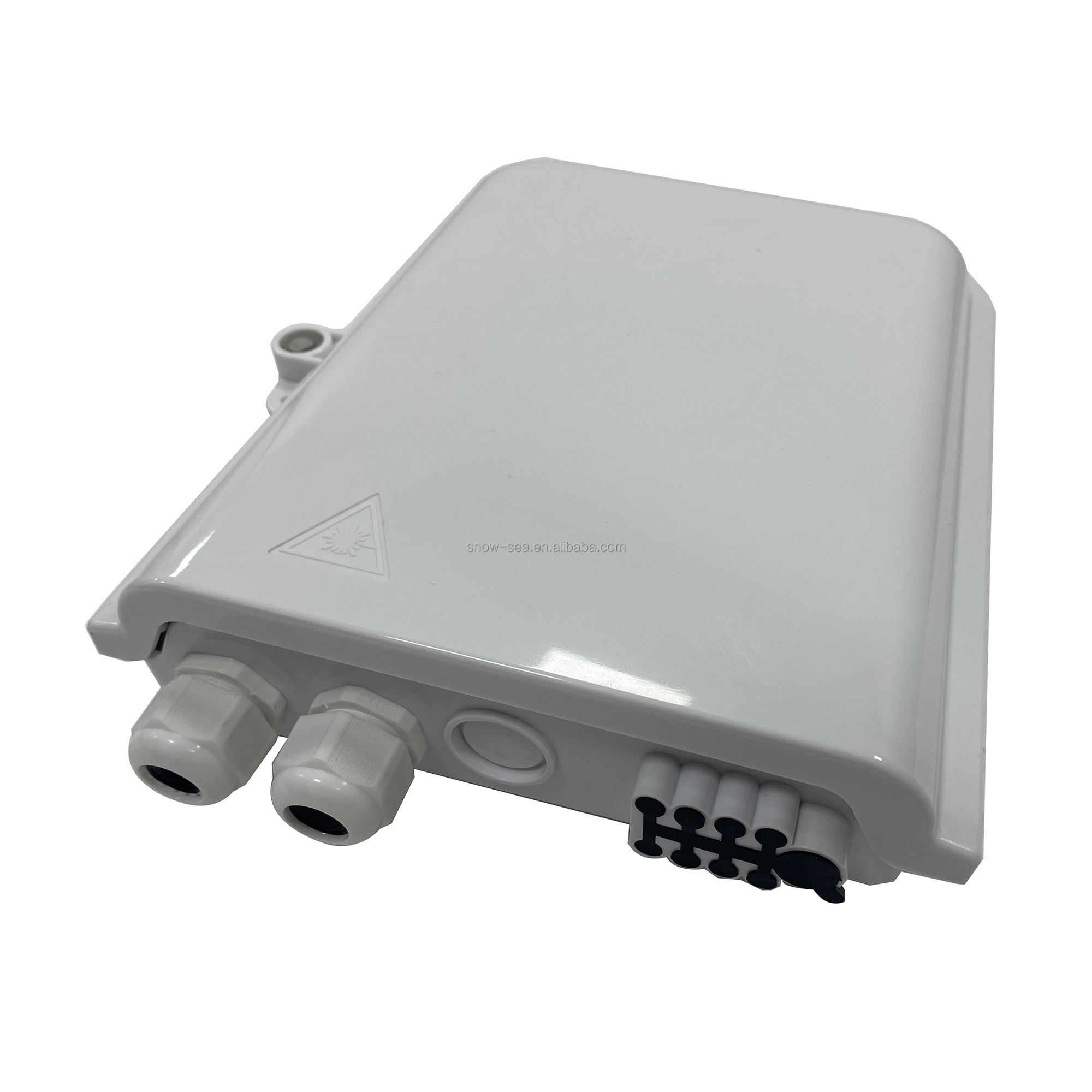 2 In 8 Out ABS+PC Material Waterproof 8 Core FTTH Optical Distribution Box