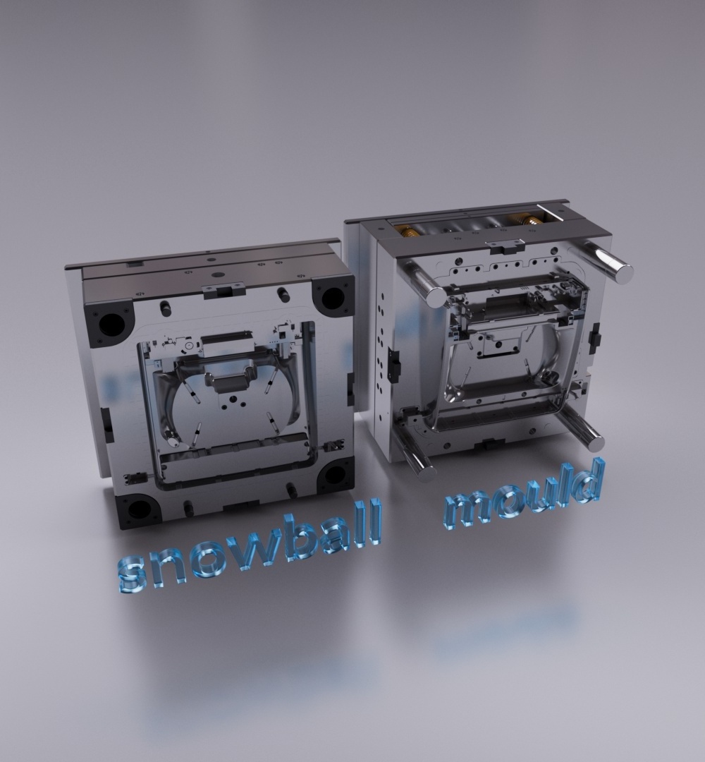 injection mould plastic mould mold metal step mould 3D print model