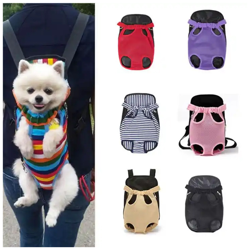 Hot Selling Pet Accessories Outdoor Travel Portable Breathable Soft Dog Cat Carrier Pet Backpack