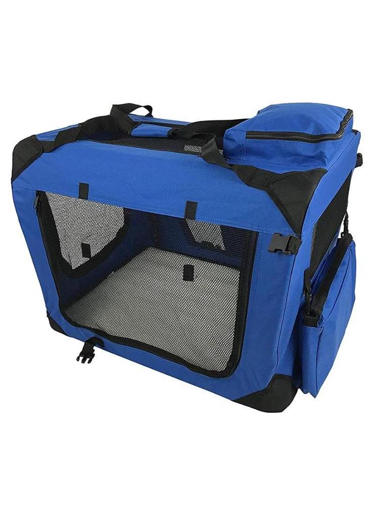 Dog Puppy Pet Fabric Portable Foldable Soft Crate  Carrier Kennel