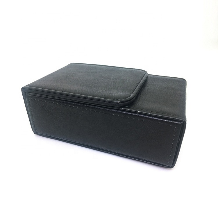 Leather Trading Yugioh Collecting Leather Deck Box Board Game Card Protector Storage Deck Box