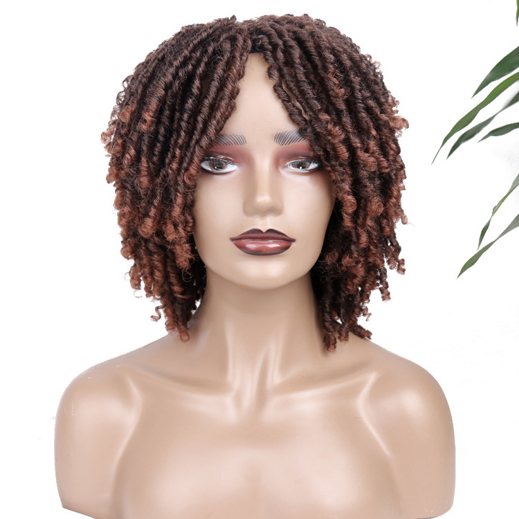 Julianna Dreadlocks Extensions Braided Synthetic Wigs Men Dreadlock Twists Dreadlock Wig