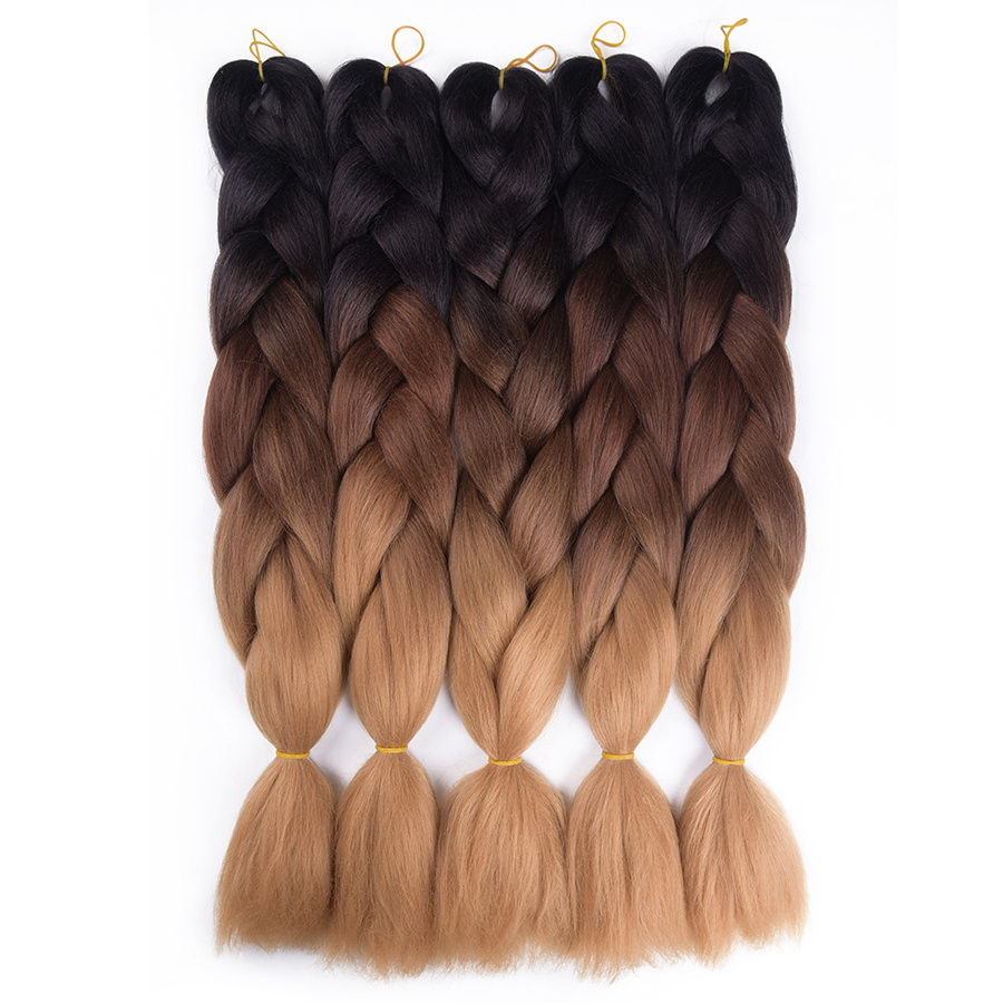 Anti Itch Amazing Ghana Ombre Braiding Hair Wholesale China Hair Products For Black Women Yaki Braids