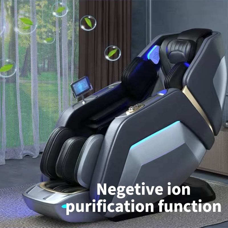 Cheap 4D Multifunctional Electric Sl Shape Luxury Full Body Thai Stretch Zero Gravity Dule Core Reclining Heating Massage Chair