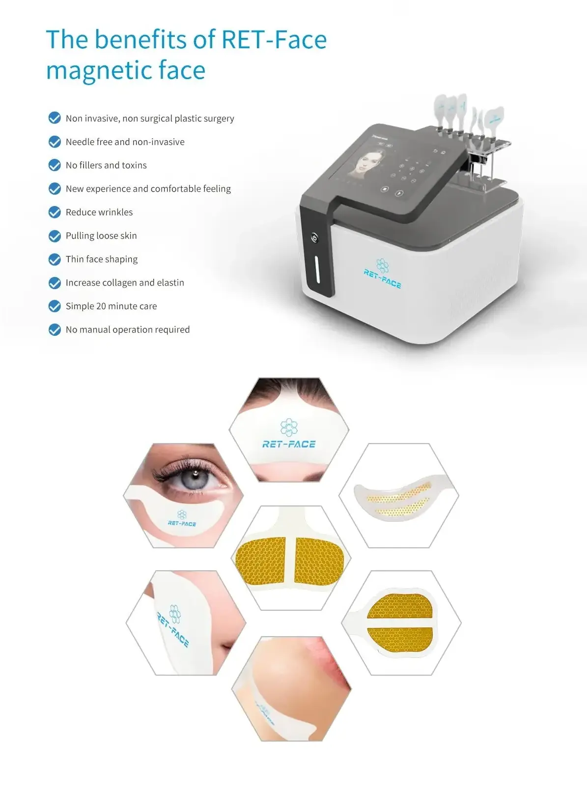 Professional Ems Face Sculpting Machine Portable Sculpting Device Ems Peface Beauty Machine