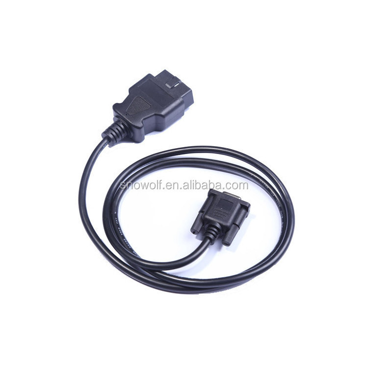 VAG 16PIN TO DB 9pin Serial RS232 OBD2 CABLE Diagnostic Vehicle Cable