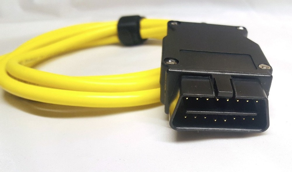 ENET OBD2 Coding 2M Cable for F-Series & I-SeriesMINI Ethernet to OBD