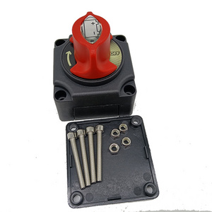 Rotary Battery Disconnect Isolator Power Kill Cut Off Switch 300A for Car Boat Marine Van Truck Rv Caravan