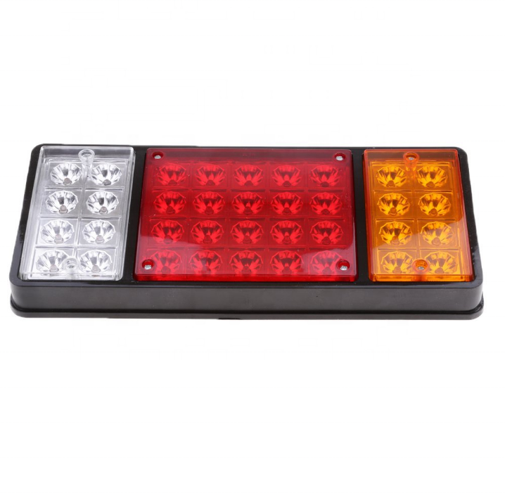 75 LED Truck Tail Light Bar, Super Bright 12v Turn Signal Brake Reverse Taillight for Truck Boat Snowmobile Trailer Pickup Light