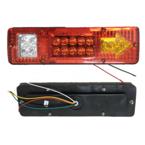 75 LED Truck Tail Light Bar, Super Bright 12v Turn Signal Brake Reverse Taillight for Truck Boat Snowmobile Trailer Pickup Light