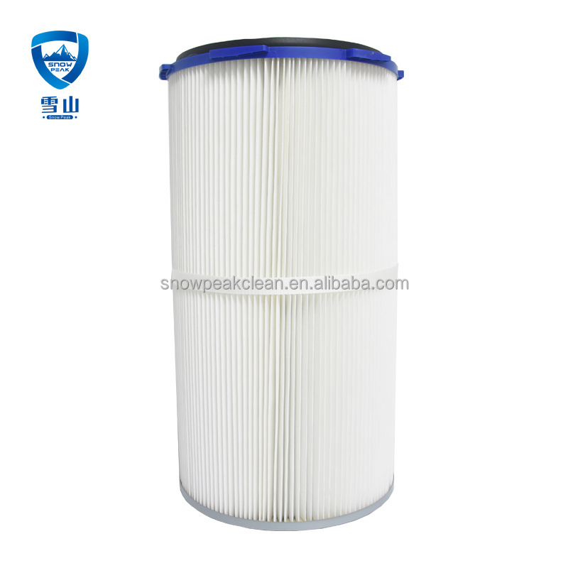 Customization Polyester Cloth Air Cartridge Filter Cartridge Filter for Reverse Pulse Cleaning System