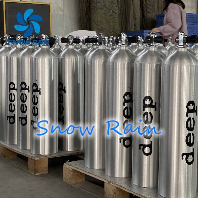 Oxygen Tank Scuba Factory Sale DOT Diving Gas Cylinder OEM CE Certified ISO Small Oxygen Tank For Diving