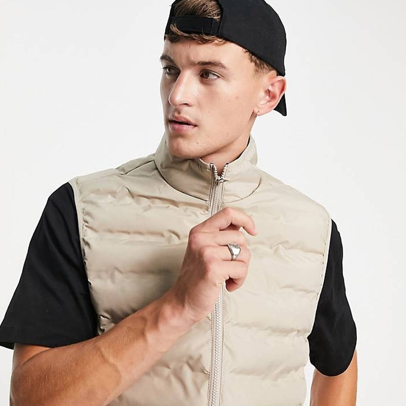 Wholesale Puffer Vest Men Quilted Winter Padded Sleeveless Jackets For Casual Men And Women Sleeveless Puffer jacket