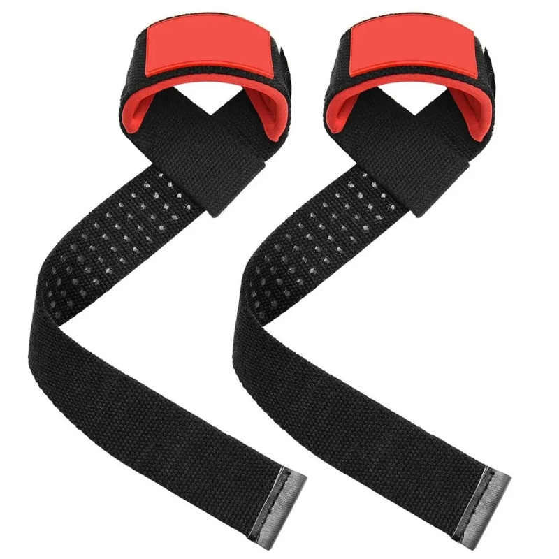 Fitness Gym Wrist Support Wraps Strap Powerlifting Straps For Weightlifting Wrist Lifting Straps Wholesale price