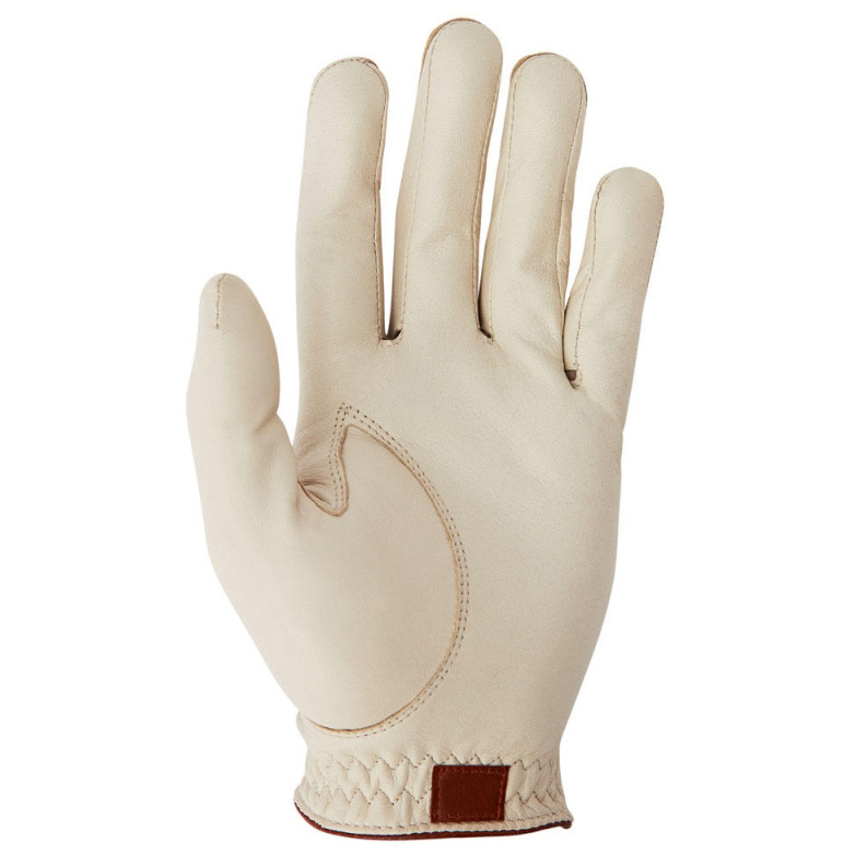 OEM Custom Made Genuine Leather Golf Gloves Wholesale Private Label Full Finger Leather Golf Gloves