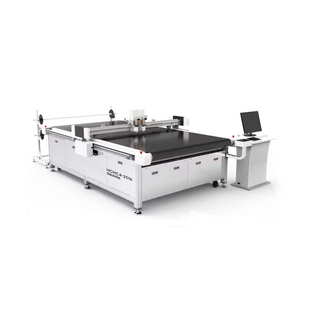 Computerized Automatic Straight Knife Textile Cloth Cutter Fabric Cutting Machine