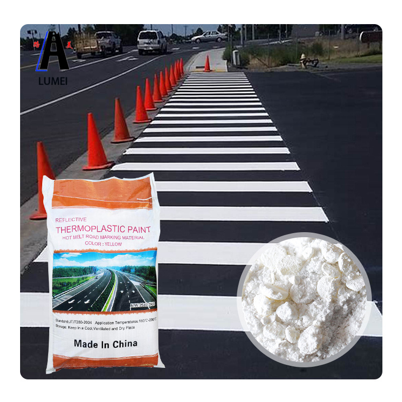 factory Thermoplastic Road Marking Paint Powder Coating for road line marking road striping paint