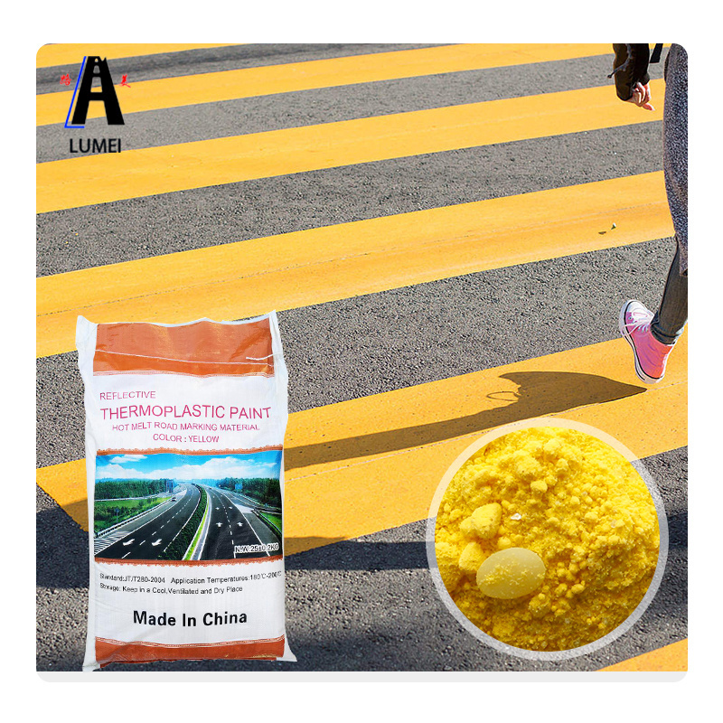 factory Thermoplastic Road Marking Paint Powder Coating for road line marking road striping paint