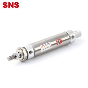 SNS MA Series double/single acting stainless steel mini pneumatic air cylinder with PT/NPT port