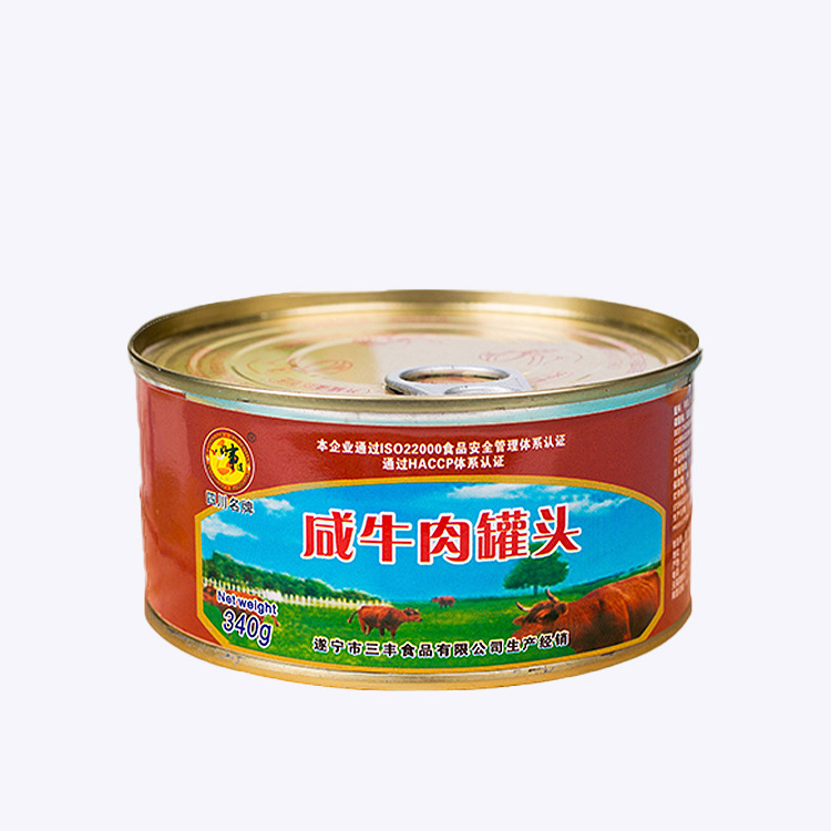 340g Premium Quality Delicious Taste Halal Wholesale Canned Corned Beef