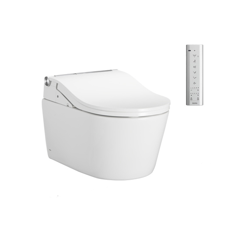 TOTO CW542 Watermark Chinese Ceramic Wall Hung Intelligent Wall Mounted Smart Toilet Automatic Ceramic Wall Hung Rimless Toilet