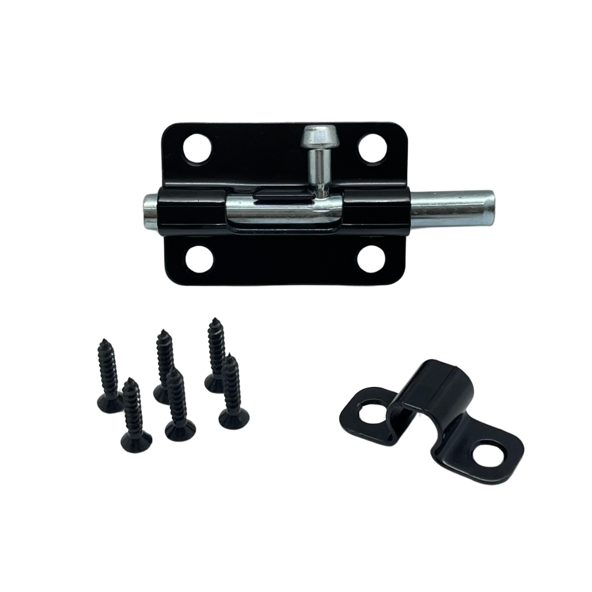 Barrel Slide Bolt Latch Lock 3 Inches Sliding Bolt Lock for Door