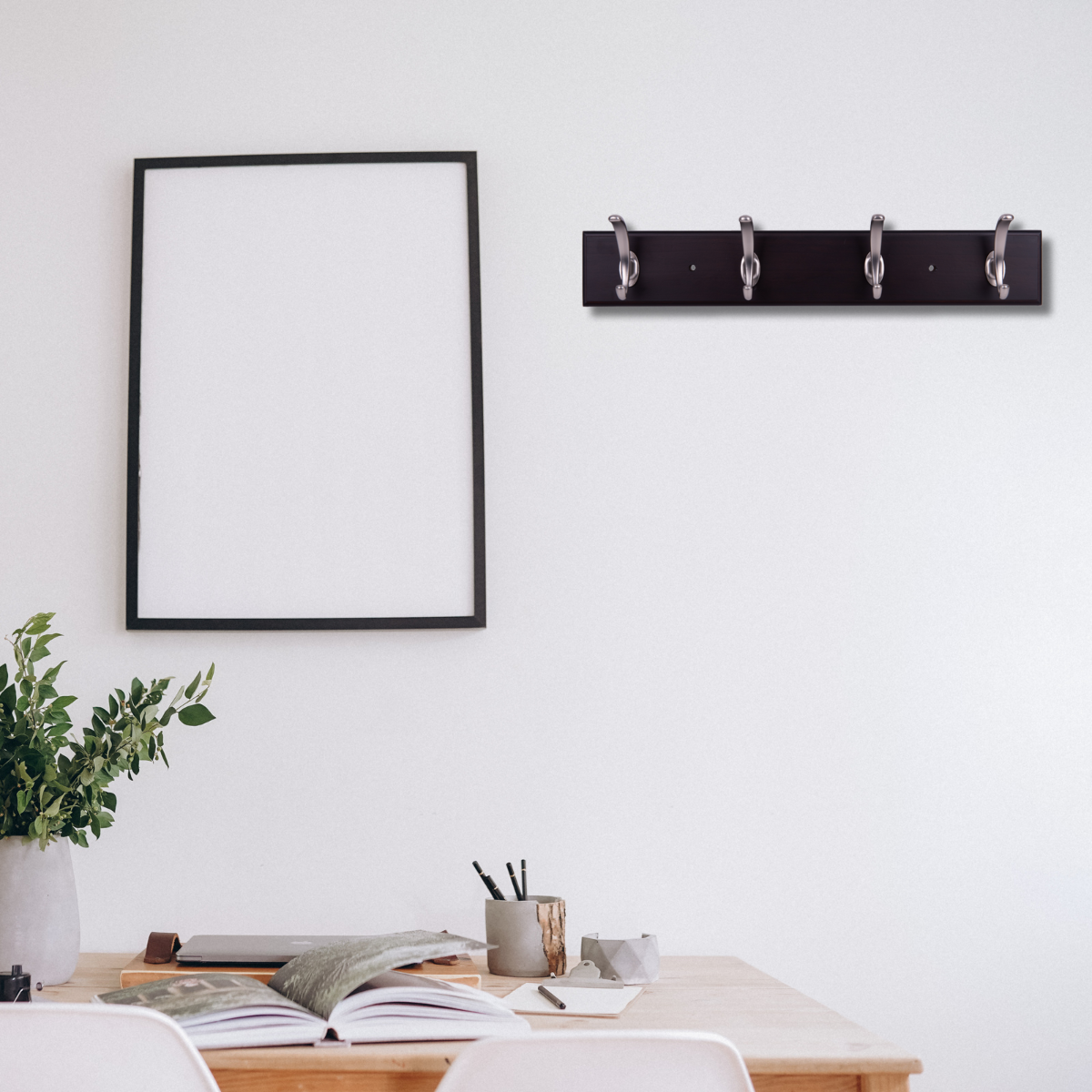 wall mounted coat rack with shelf