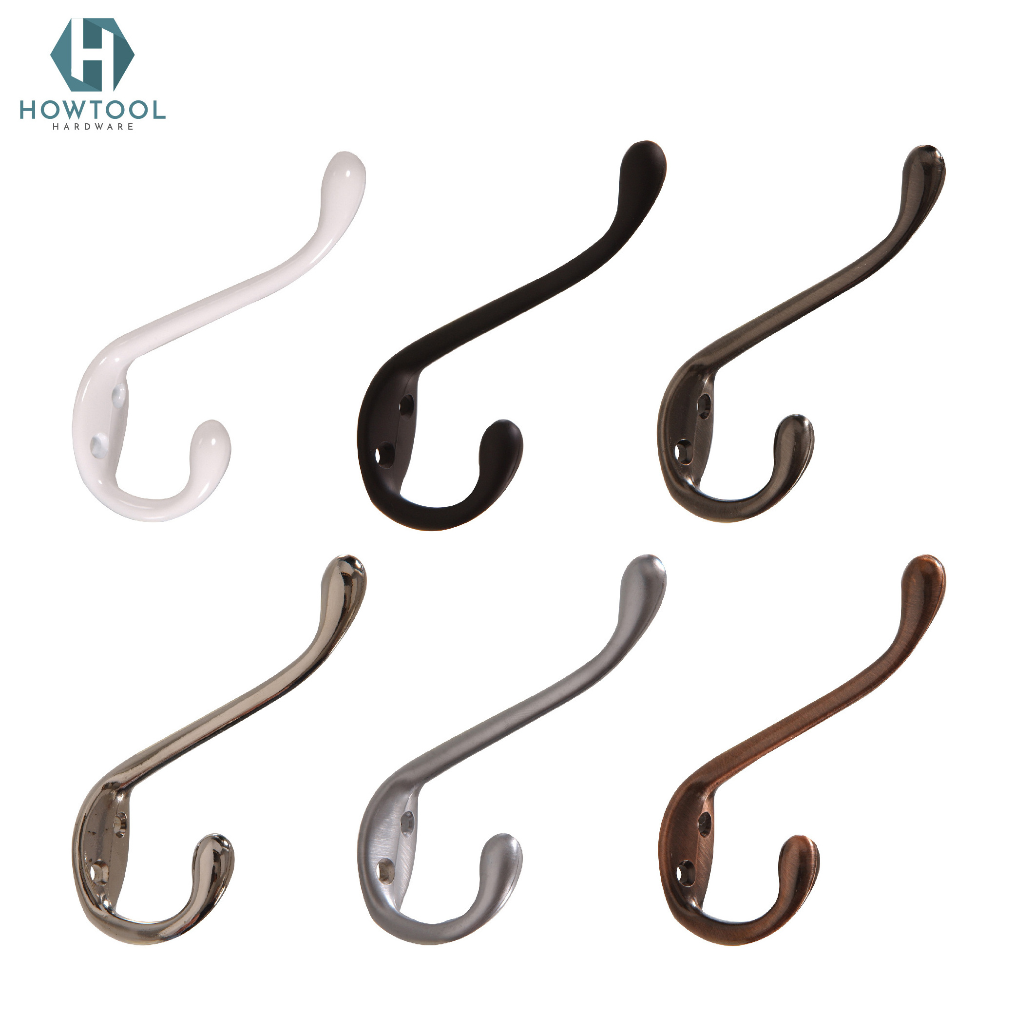 Decorative Heavy Duty Metal Coat Garment Hooks Hanger Clothes Hook