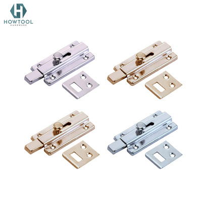 Security Self-Lock Solid Sliding Door Bolt Latch