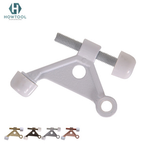 Heavy Duty High Quality Triangle White Hinge Pin Door Stop | HOWTOOL