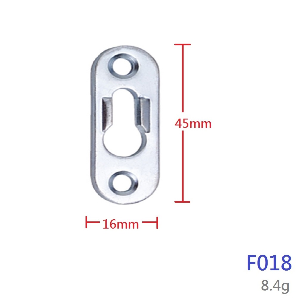 Keyhole Hangers Single Heavy Duty Hanging Plates for Picture Frames Mirrors Zinc