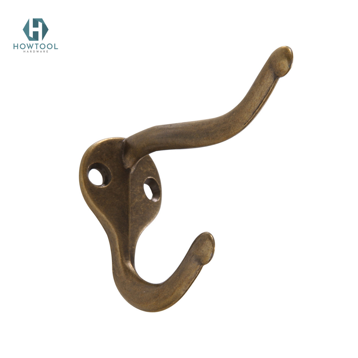 HOWTOOL A304 Coat and Hat Hook Best Sell Heavy Duty Wall Double Towel Robe Hooks Farmhouse Design