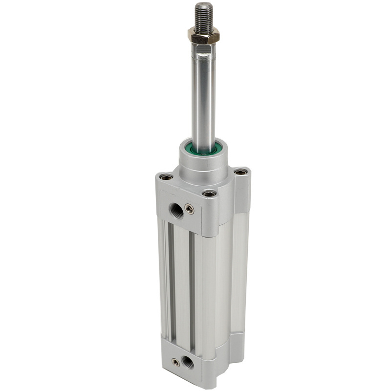 DSBC series Iso6432 Double Acting Compressed Air Piston Mini Stainless Steel Cushioned Pneumatic Cylinder